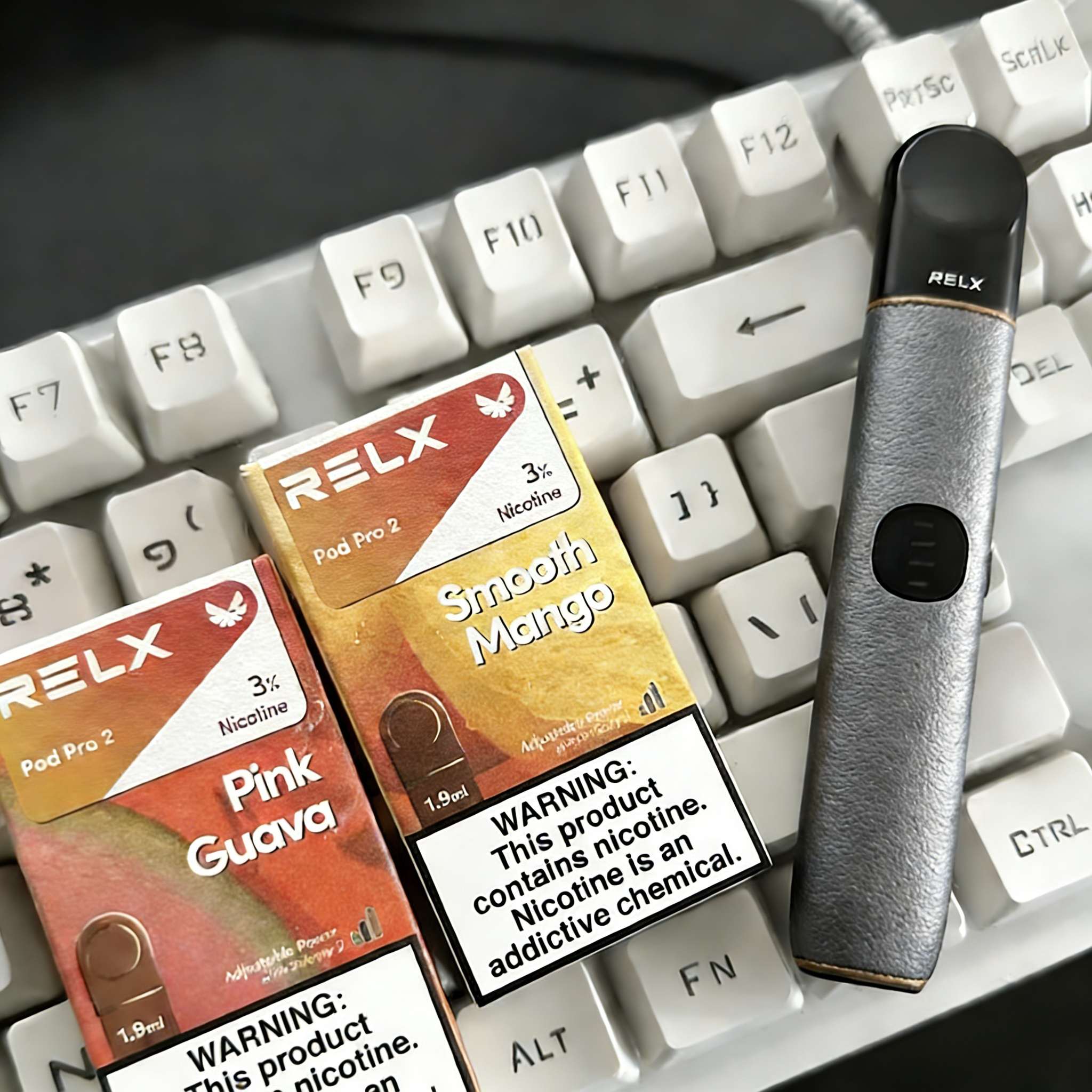 RELX 悅刻六代煙彈 配合六代主機切換 Eco/Smooth/Boost 模式