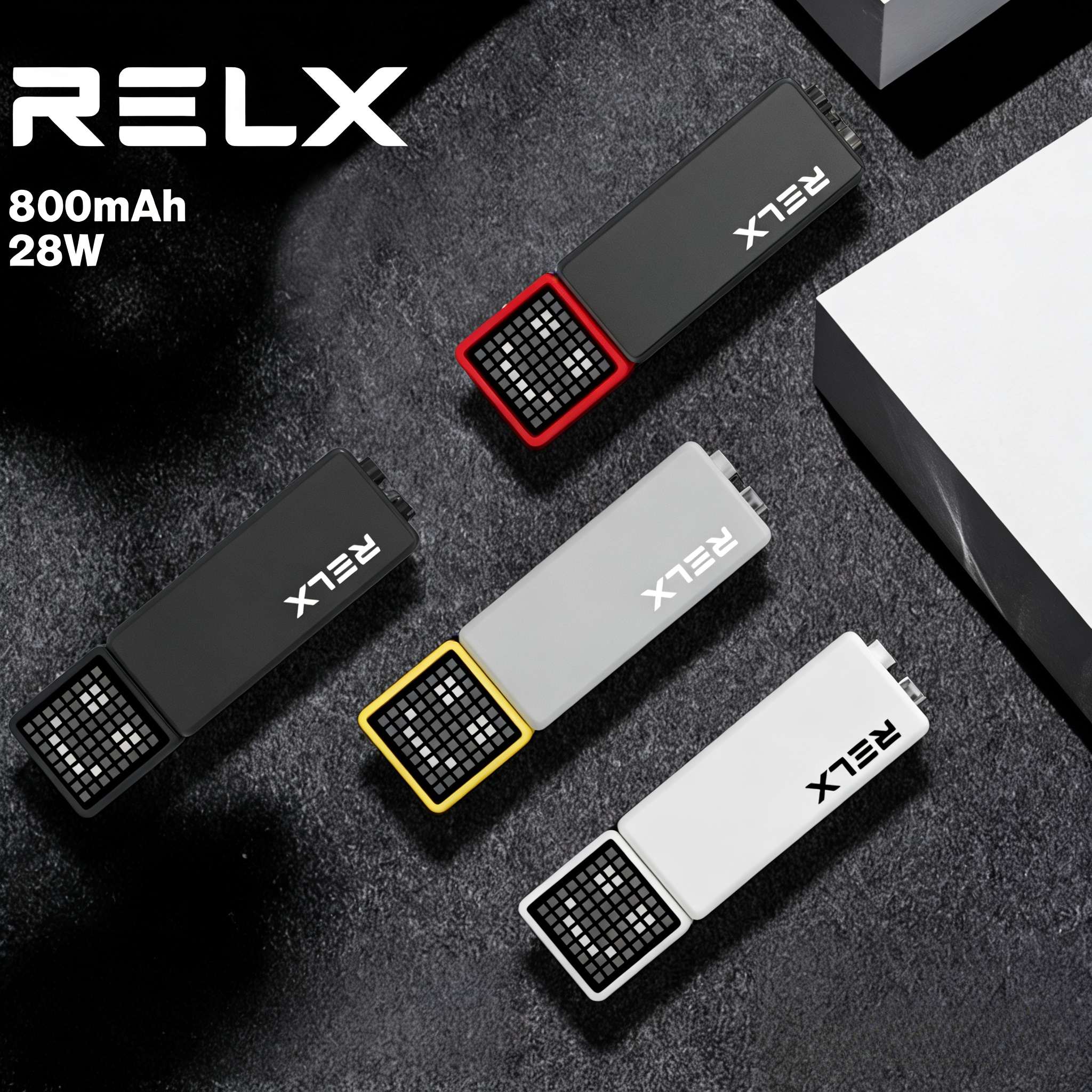 RELX Creator 22000 積木主機多款顏色配色展示